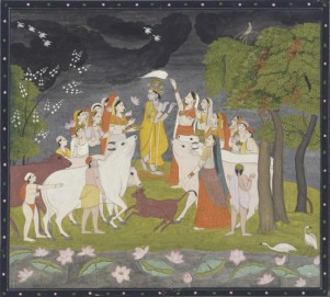 Krishna and Gopis