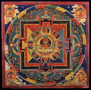 Mandala of Amitayus, Tibet, 19th century, Rubin Museum of Art